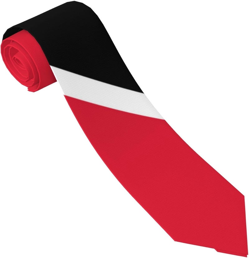 AKMCBSH National Flags Tie Comfortable Soft Novelty Necktie Unisex for Weddings Party Birthday Gift - Image 1